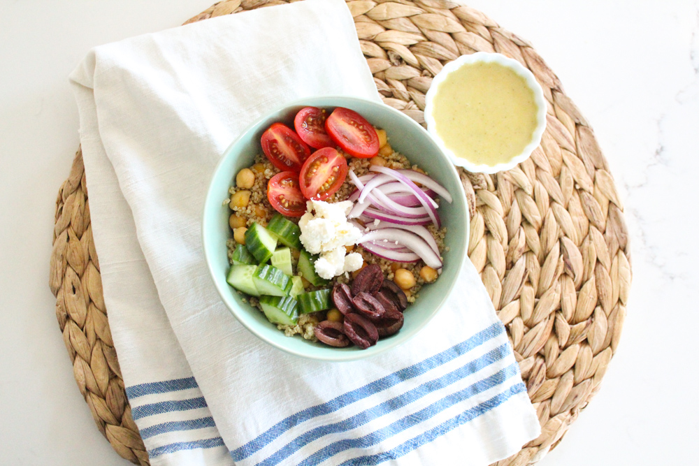 Mediterranean Bowls Recipe (Gluten Free + Vegan)