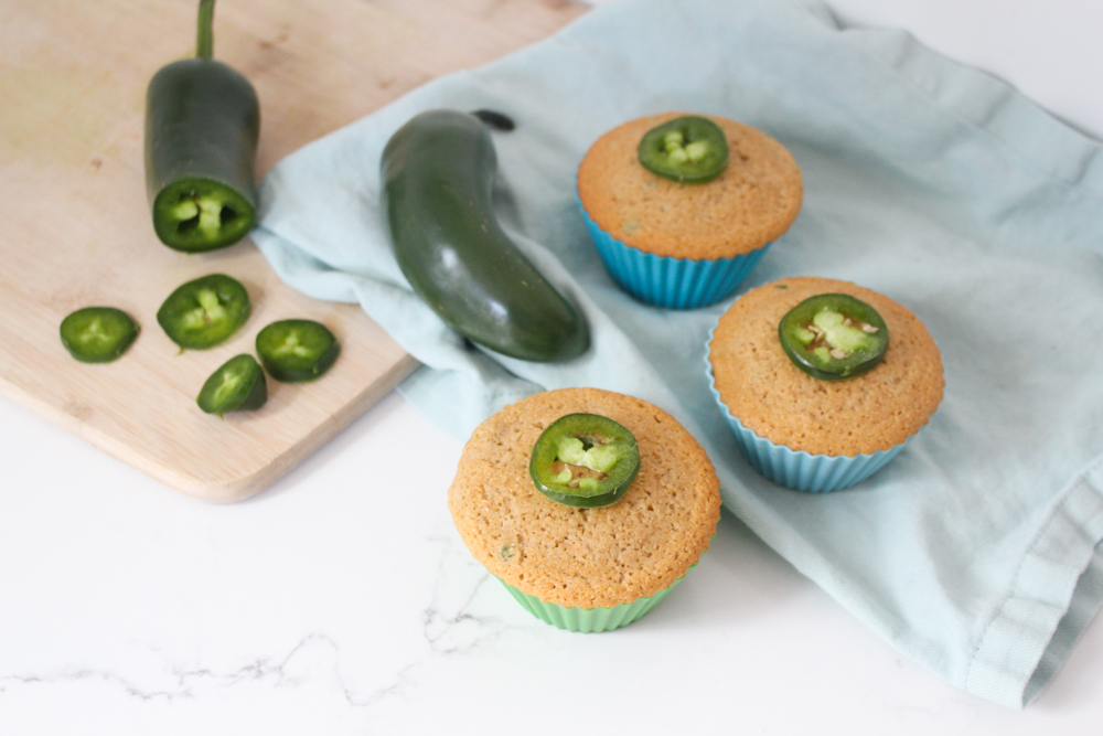 Gluten Free Jalapeño Cornbread Muffins Recipe