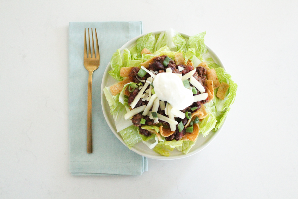 Corn Chip Chili Pie Salad