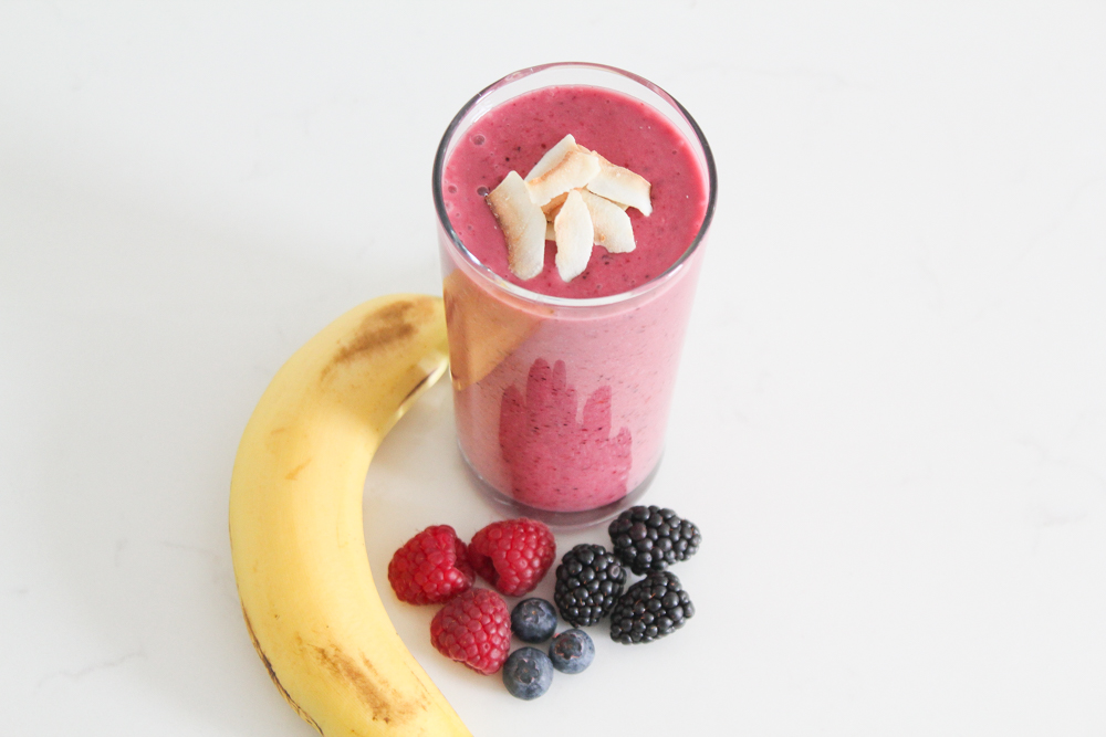 Mixed Berry Smoothie Recipe with Yogurt Alternative