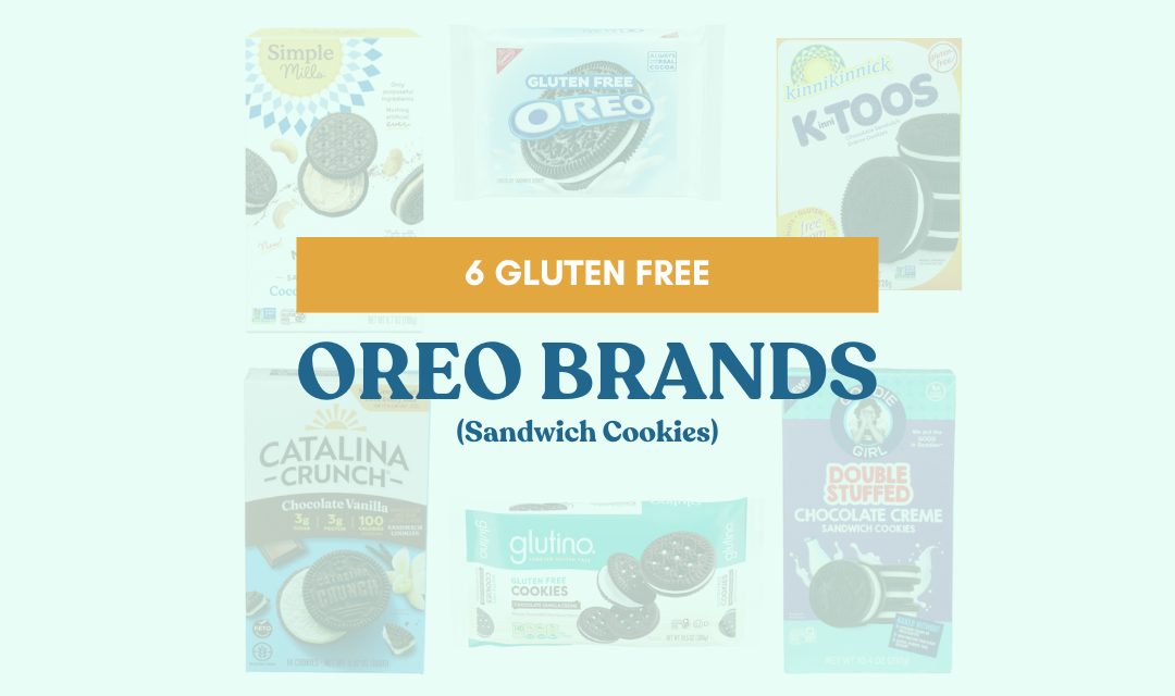 6 Gluten Free Oreo Brands (Sandwich Cookies)