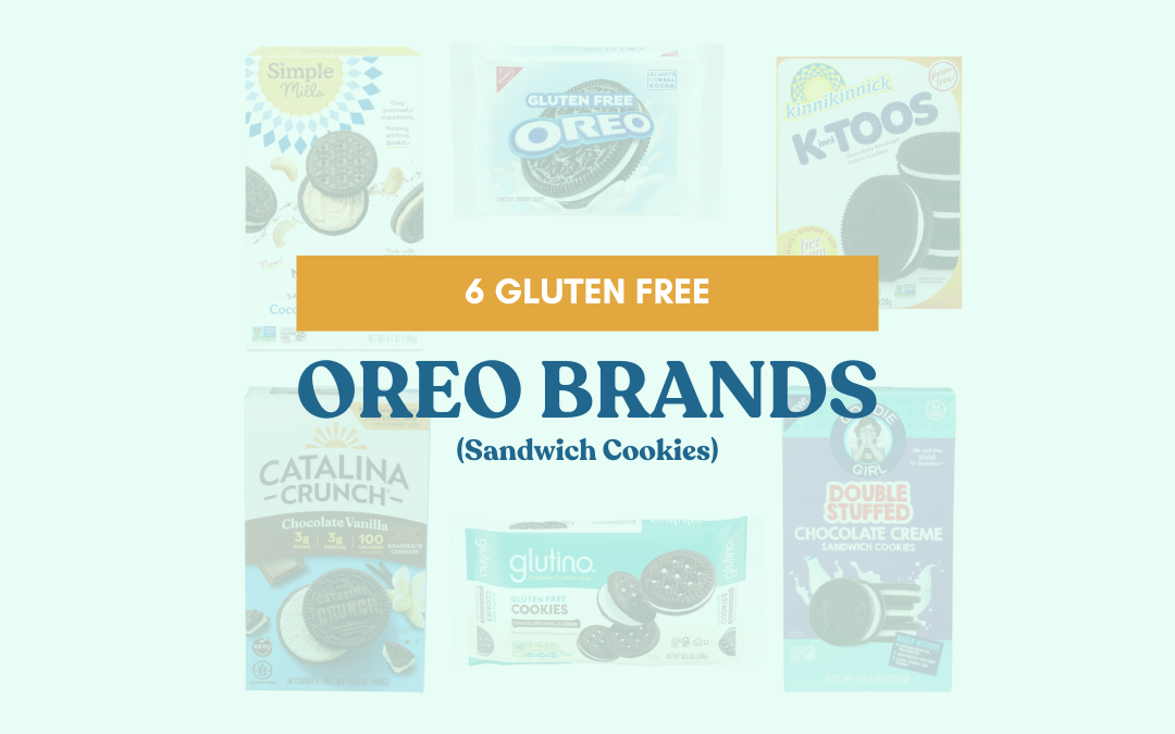 6 Gluten Free Oreo Brands (Sandwich Cookies)