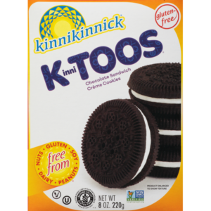 Kinnikinnick Sandwich Creme Cookies, Chocolate